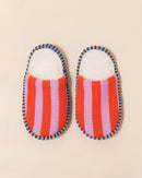 Verloop Super Stripe Slide Slippers | Poppy Lilac