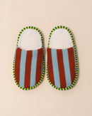 Verloop Super Stripe Slide Slippers | Blue Rust