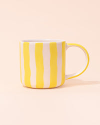 Stripe Mug | Yellow