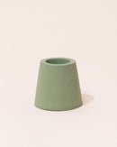 Concrete Candle Holder | Green