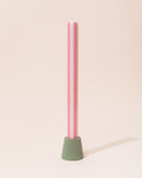 Concrete Candle Holder | Green