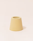 Concrete Candle Holder | Yellow