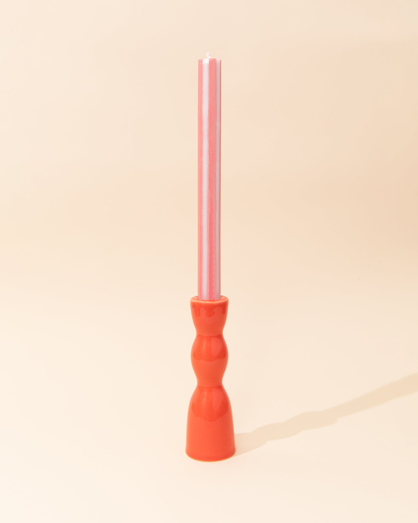 Wave Candle Holder | Coral